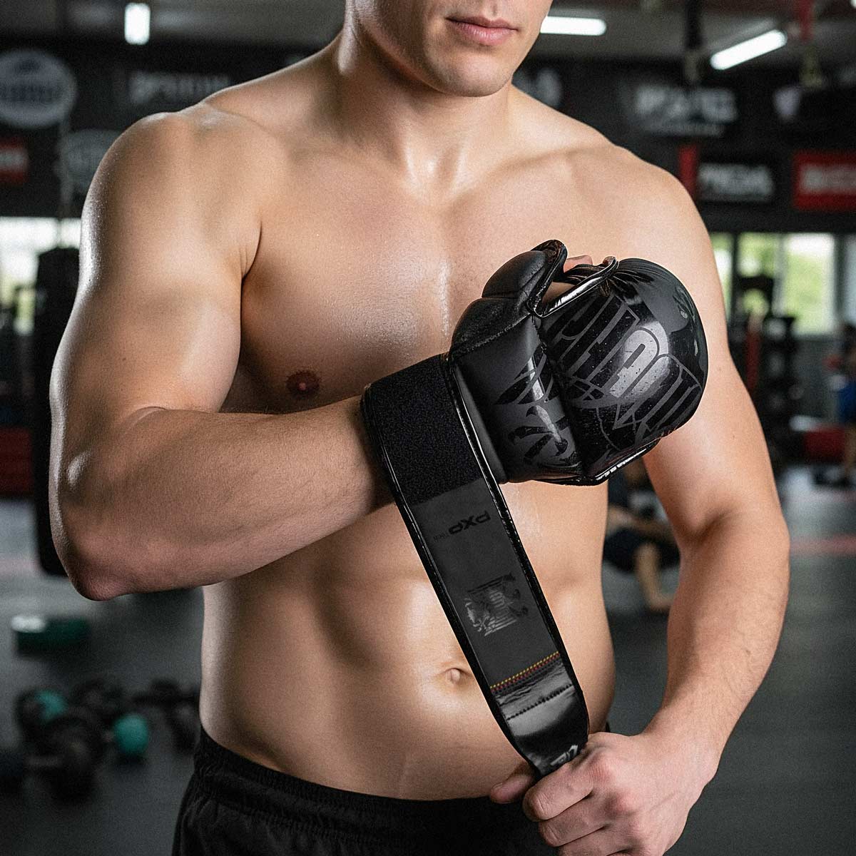 Phantom Athletics MMA Handschuhe German Eagle - Schwarz