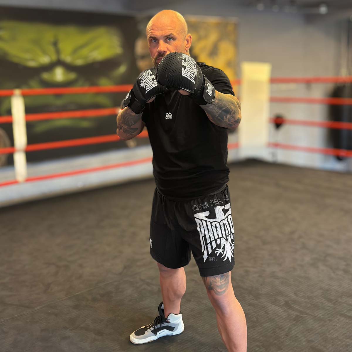 Phantom Athletics MMA Handschuhe - Schwarz/Weiß