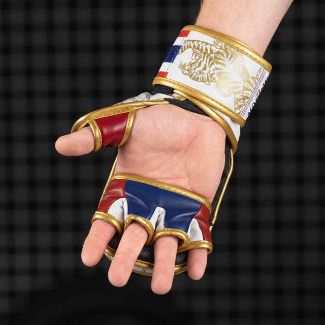 Phantom Athletics MMA-Handschuhe Sparring Muay Thai - Weiß/Gold