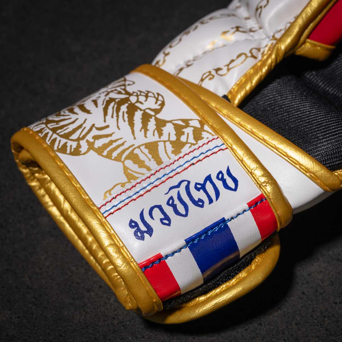 Phantom Athletics MMA-Handschuhe Sparring Muay Thai - Weiß/Gold