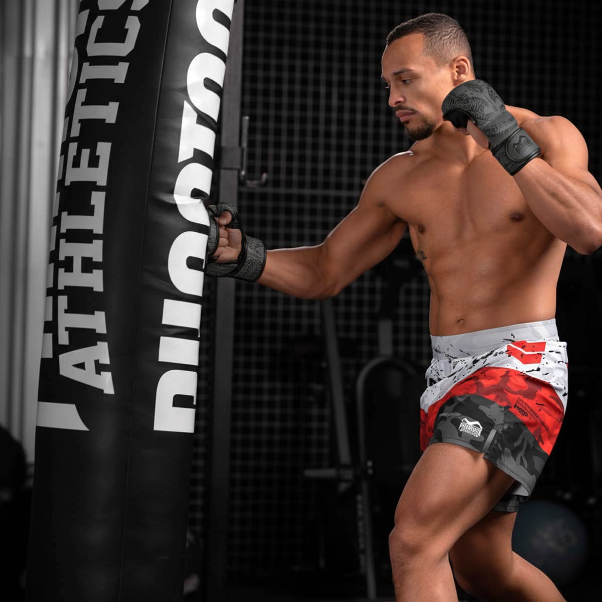 Phantom Athletics MMA Handschuhe Sparring Muay Thai - Grau
