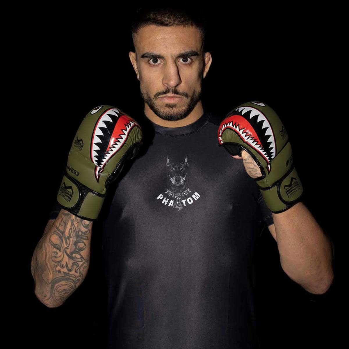 Phantom Athletics MMA Handschuhe Fight Squad - Armeegrün