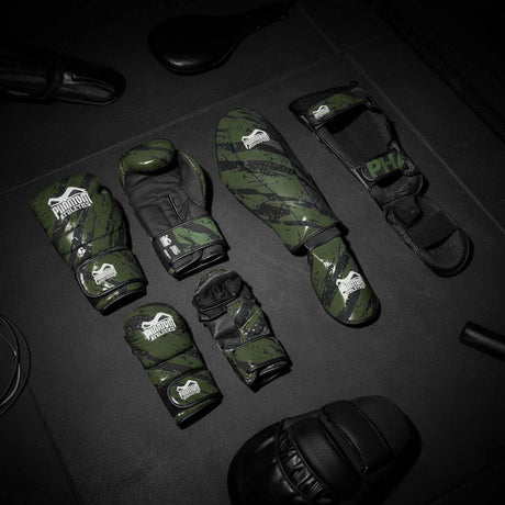 Phantom Athletics MMA Handschoenen Camo Tiger - Legergroen