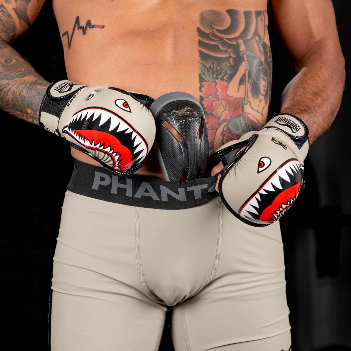 Phantom Athletics Kompressionsshorts APEX - Sand