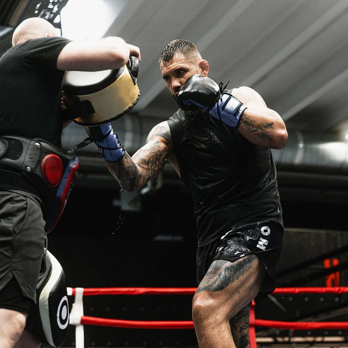 Phantom Athletics Muay Thai Shorts Dobermann - Schwarz