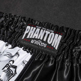 Phantom Athletics Muay Thai Shorts Legend - Schwarz/Weiß