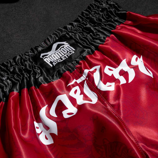Phantom Athletics Muay Thai Shorts Sak Yant - Rot