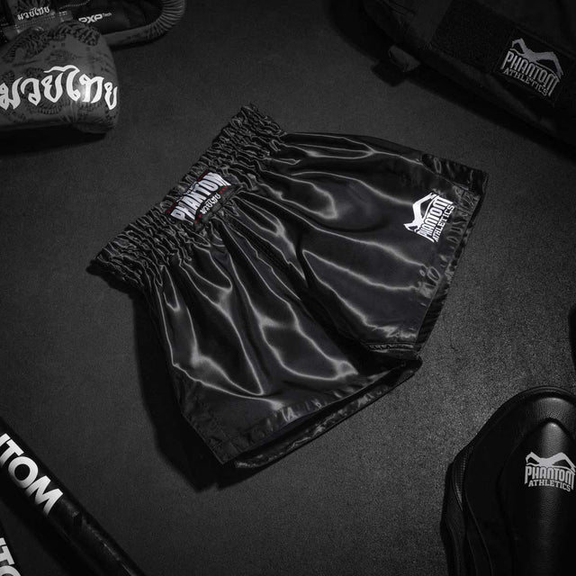 Phantom Athletics Muay Thai Shorts Team - Schwarz