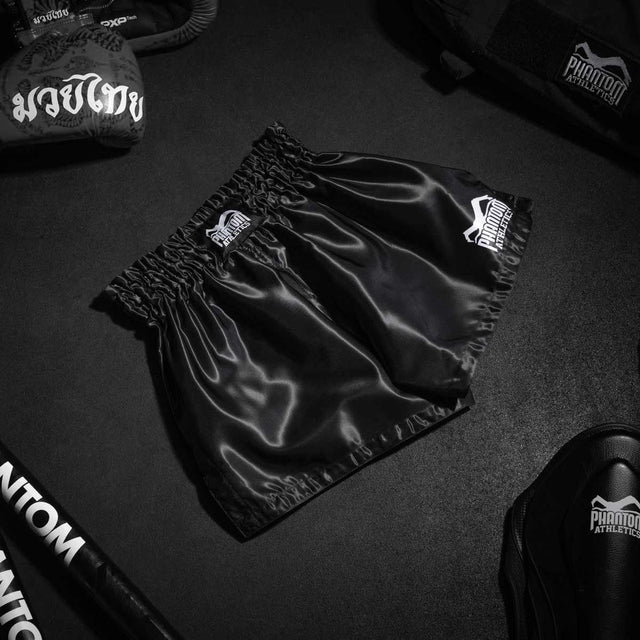 Phantom Athletics Muay Thai Shorts Team - Schwarz