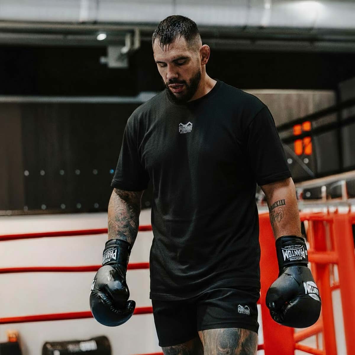 Phantom Athletics T-Shirt Team Rakic - Schwarz