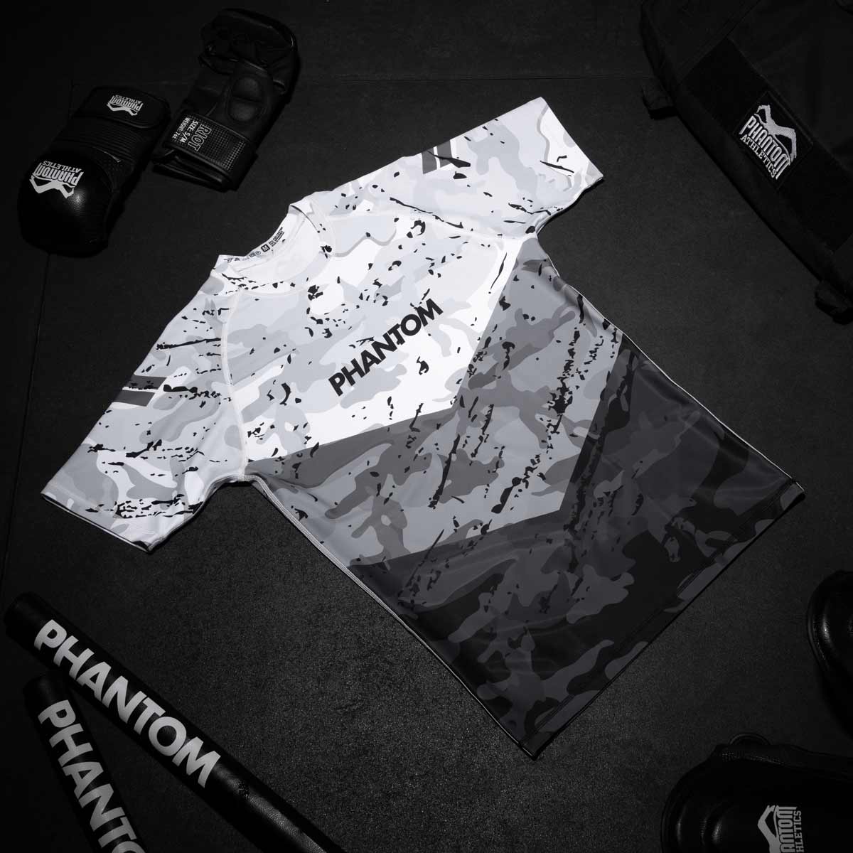 Phantom Athletics Rashguard Delta - Grau