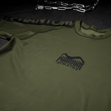 Phantom Athletics Rashguard EVO Apex Kurzarm - Army