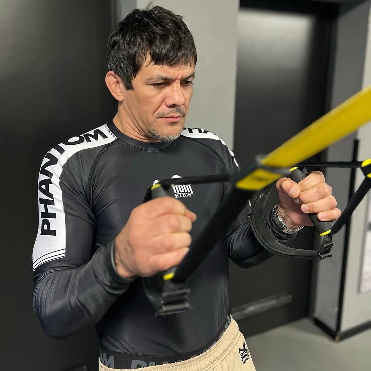 Phantom Athletics Rashguard EVO Apex Lange Ärmel - Schwarz