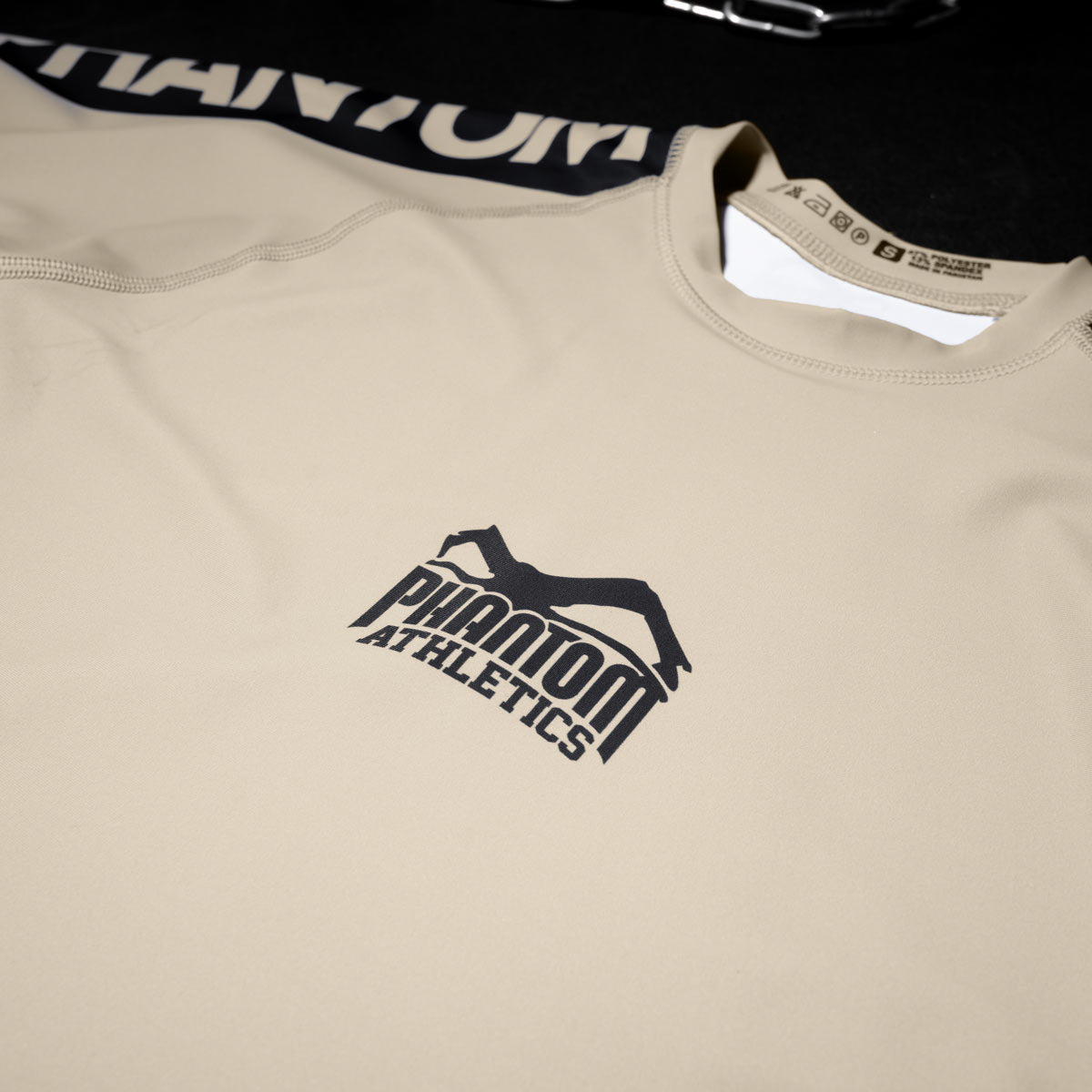 Phantom Athletics Rashguard EVO Apex Kurzarm - Sand
