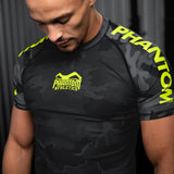Phantom Athletics Rashguard EVO Neon - Schwarz/Neon