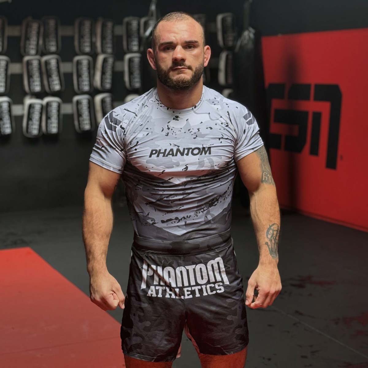 Phantom Athletics Rashguard Delta - Grau