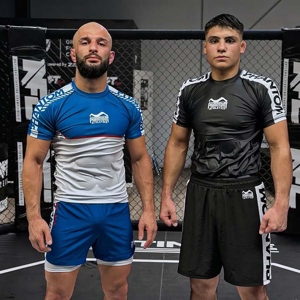 Phantom Athletics Rashguard EVO Apex Kurzarm - Blau