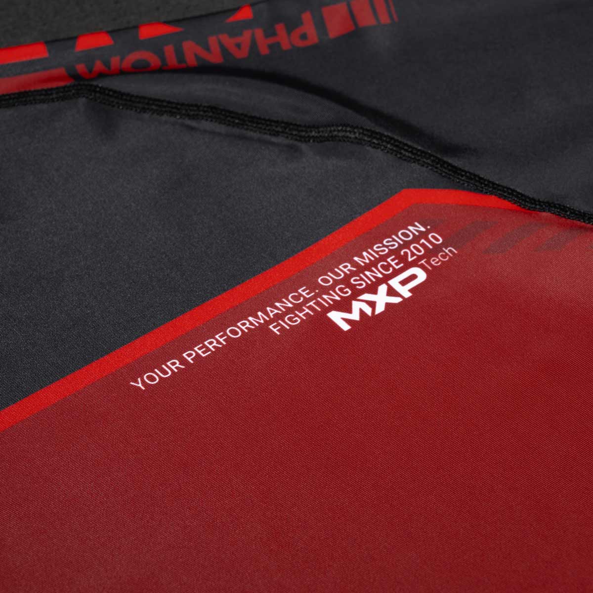 Phantom Athletics Rashguard EVO Apex Kurzarm - Rot