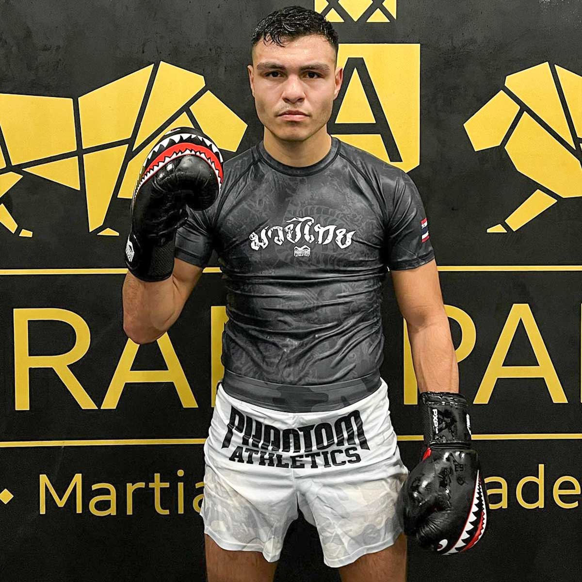 Phantom Athletics Rashguard Muay Thai - Schwarz/Grau
