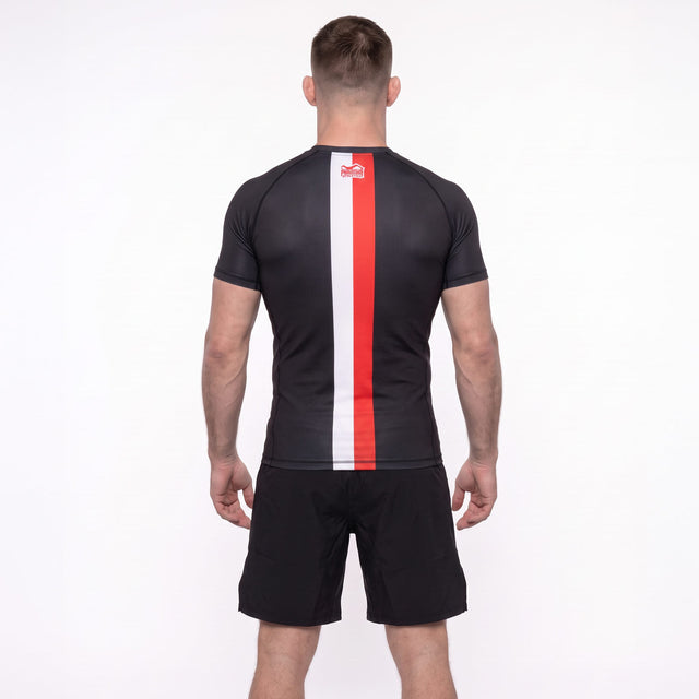Phantom Athletics Rashguard Team Poland - Schwarz/Rot/Weiß