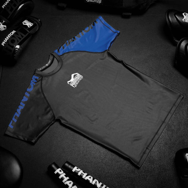 Phantom Athletics Rashguard Ranked - Blau