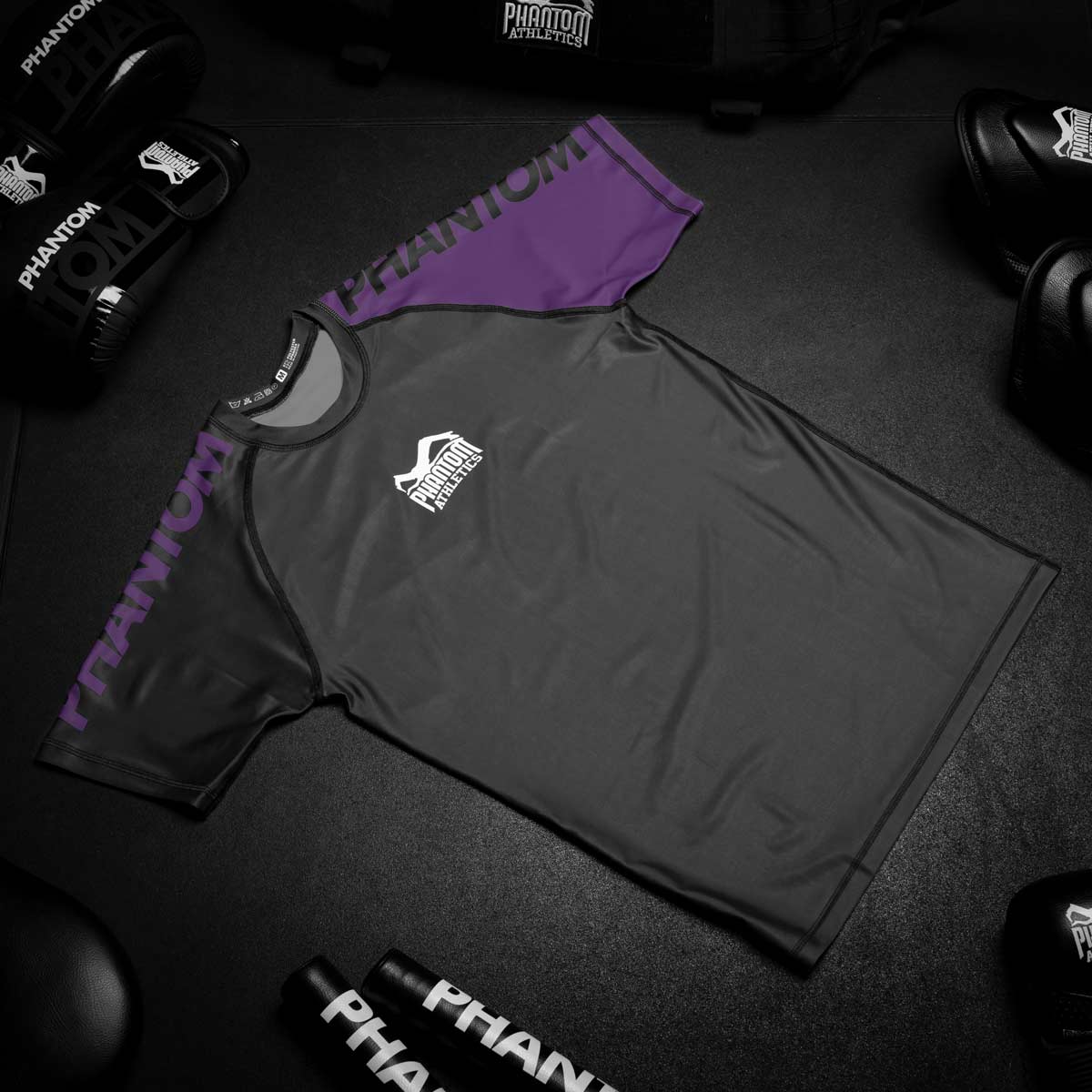 Phantom Athletics Rashguard Ranked - Lila