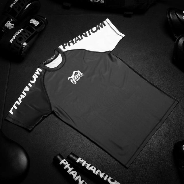 Phantom Athletics Rashguard Ranked - Weiß