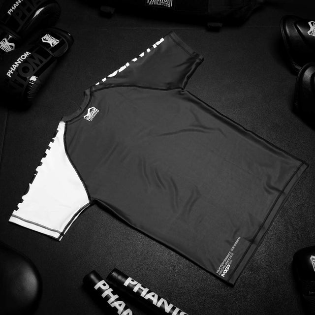 Phantom Athletics Rashguard Ranked - Weiß