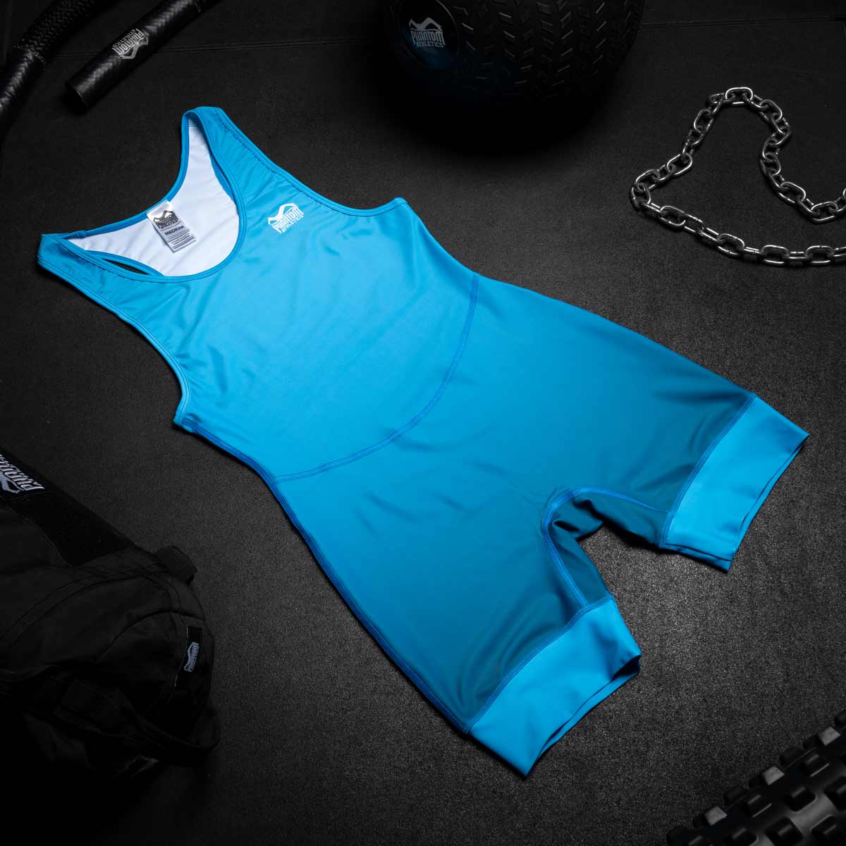 Phantom Athletics Ringersinglet Apex - Blau
