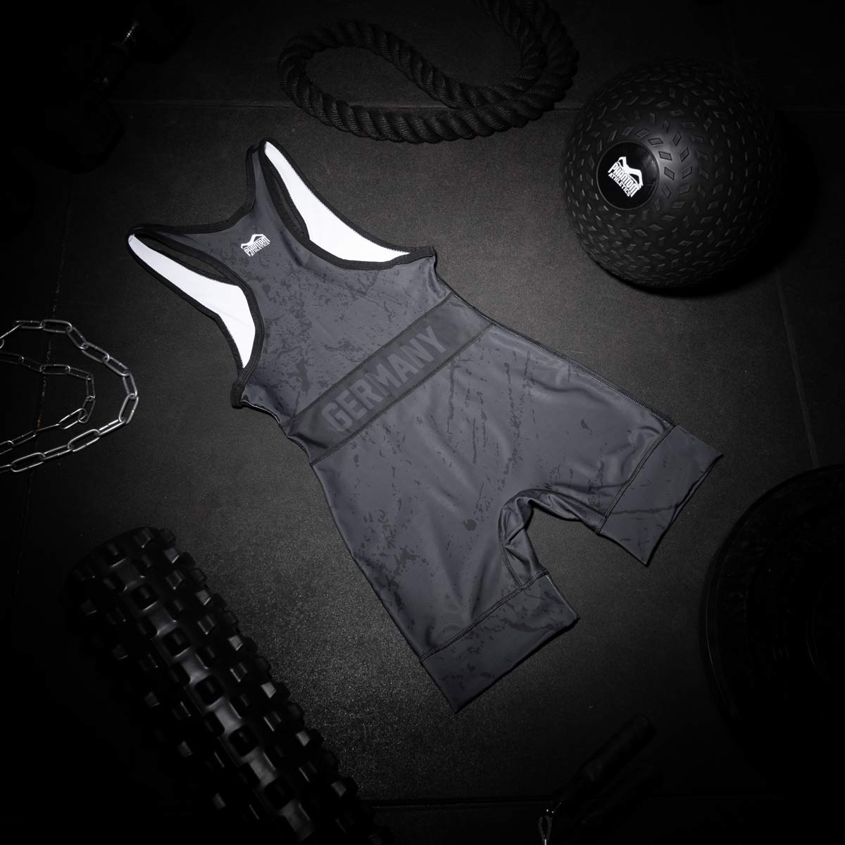 Phantom Athletics Ringertrikot EVO Germany - Schwarz/Grau