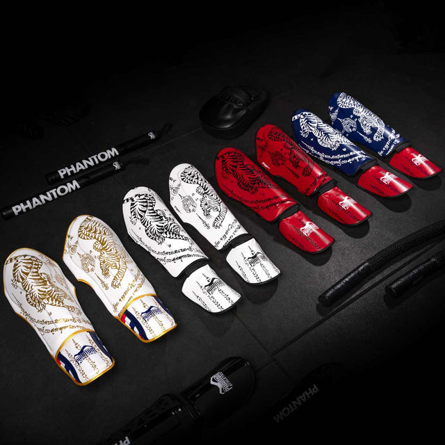 Phantom Athletics Schienbeinschoner Muay Thai - Rot