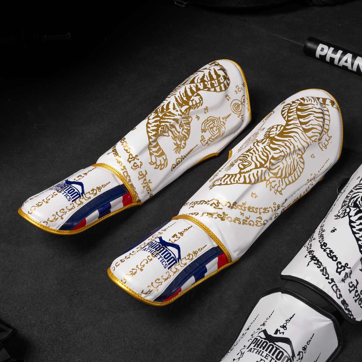 Phantom Athletics Schienbeinschoner Muay Thai - Weiß/Gold