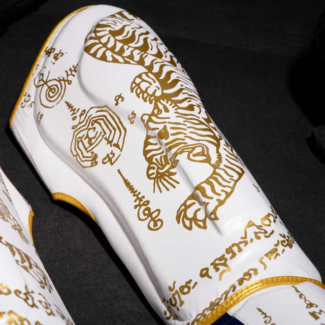 Phantom Athletics Schienbeinschoner Muay Thai - Weiß/Gold