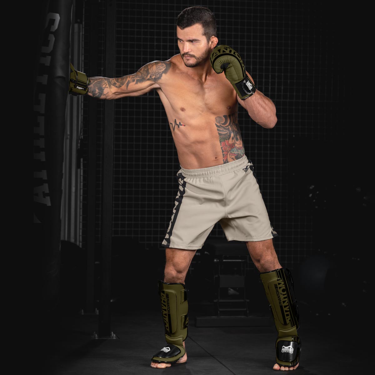 Phantom Athletics Schienbeinschoner APEX Hybrid - Grün