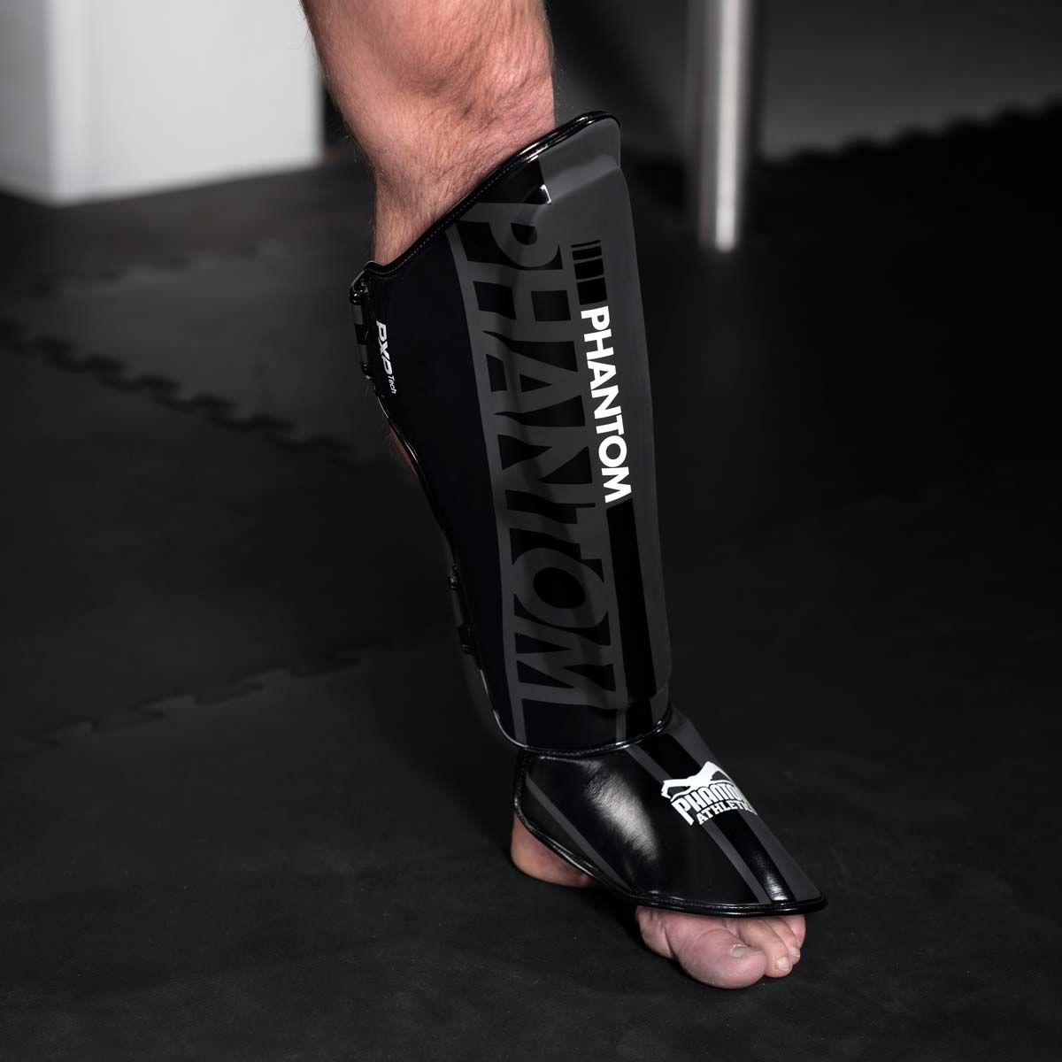 Phantom Athletics Schienbeinschoner APEX Striking - Schwarz/Grau