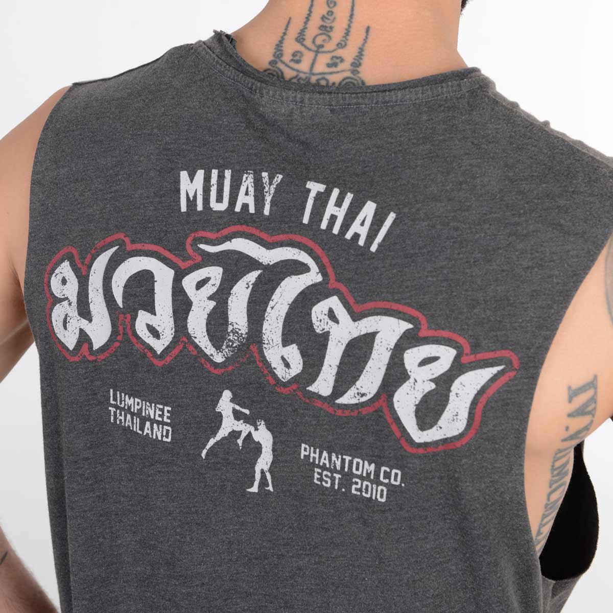 Phantom Athletics Tank Top Muay Thai - Schwarz