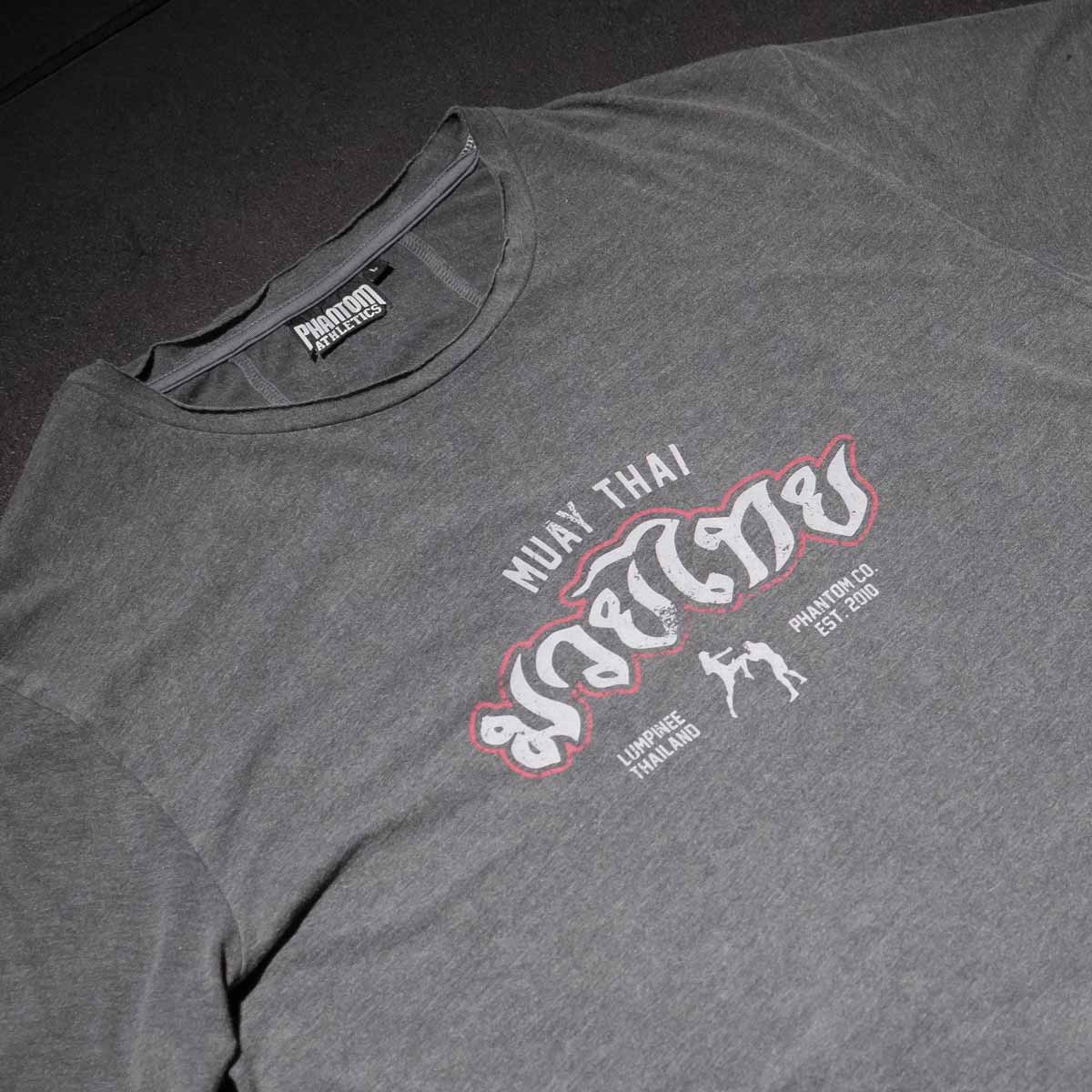 Phantom Athletics T-Shirt Muay Thai - Grau