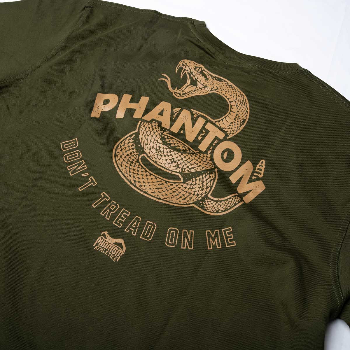 Phantom Athletics T-Shirt DON'T TREAD ON ME Oversize Heavy - Oliv