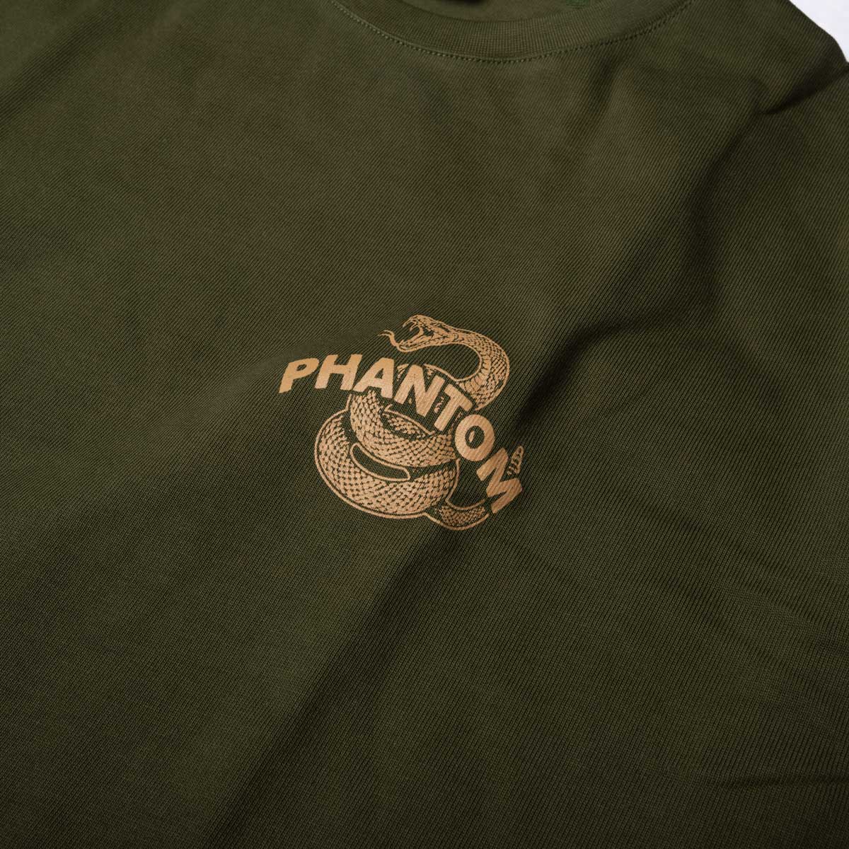 Phantom Athletics T-Shirt DON'T TREAD ON ME Oversize Heavy - Oliv