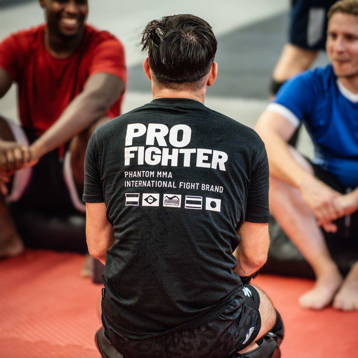 Phantom Athletics T-Shirt Pro Fighter - Schwarz