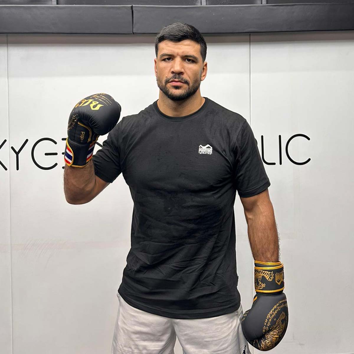 Phantom Athletics T-Shirt Pro Fighter - Schwarz
