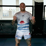 Phantom Athletics Trainingsshirt EVO Japan - Beige/Blau/Rot
