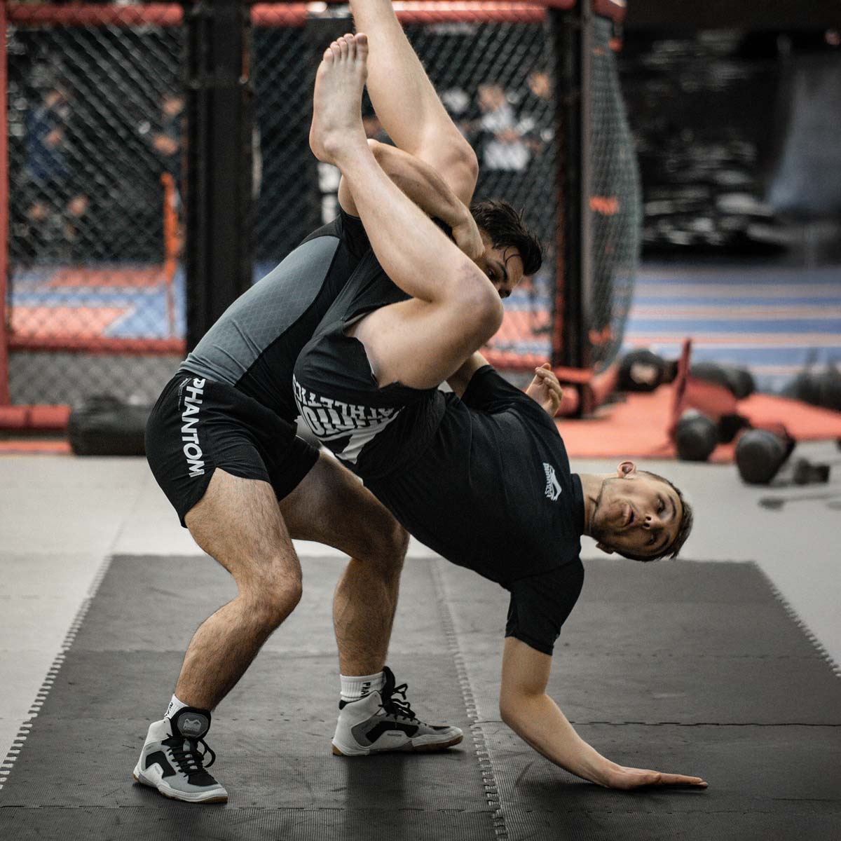 Phantom Athletics Wrestling Schuhe Tactic - Grau/Schwarz