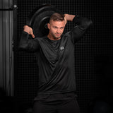 Phantom Athletics Trainingsshirt Tactic-V Lange Ärmel - Schwarz