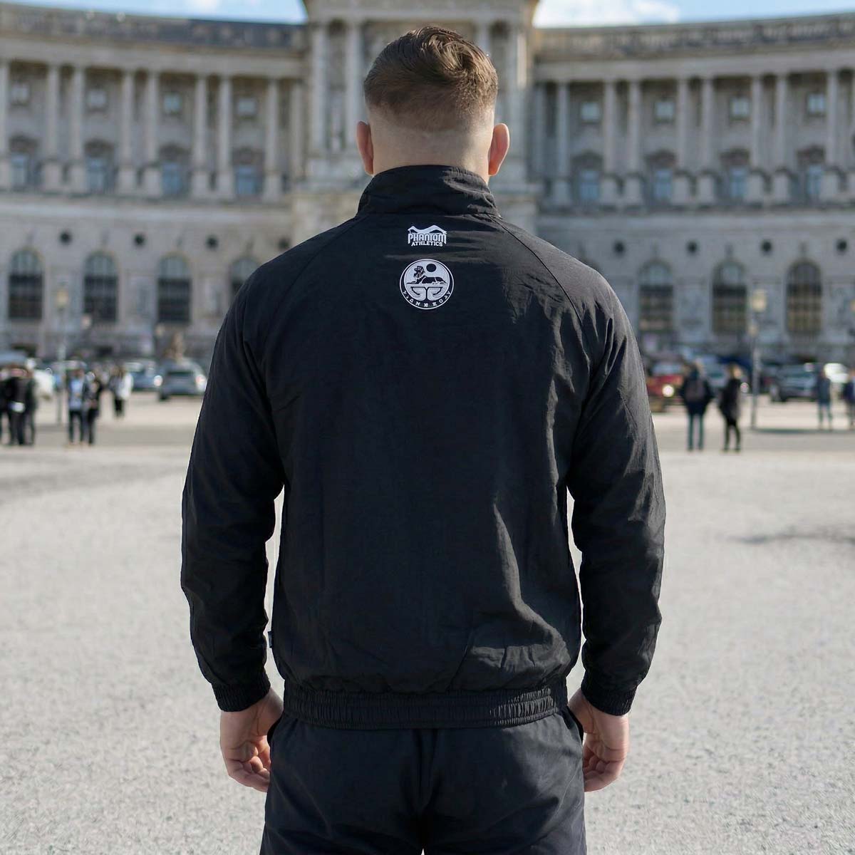 Phantom Athletics Trainingsjacke DMC Team Chechnya - Schwarz