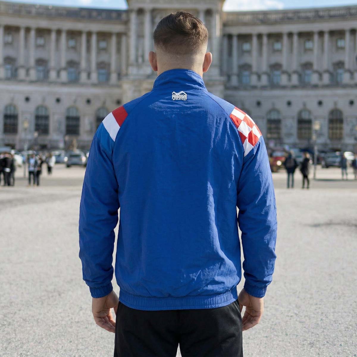 Phantom Athletics Trainingsjacke DMC Team Croatia - Blau/Rot/Weiß