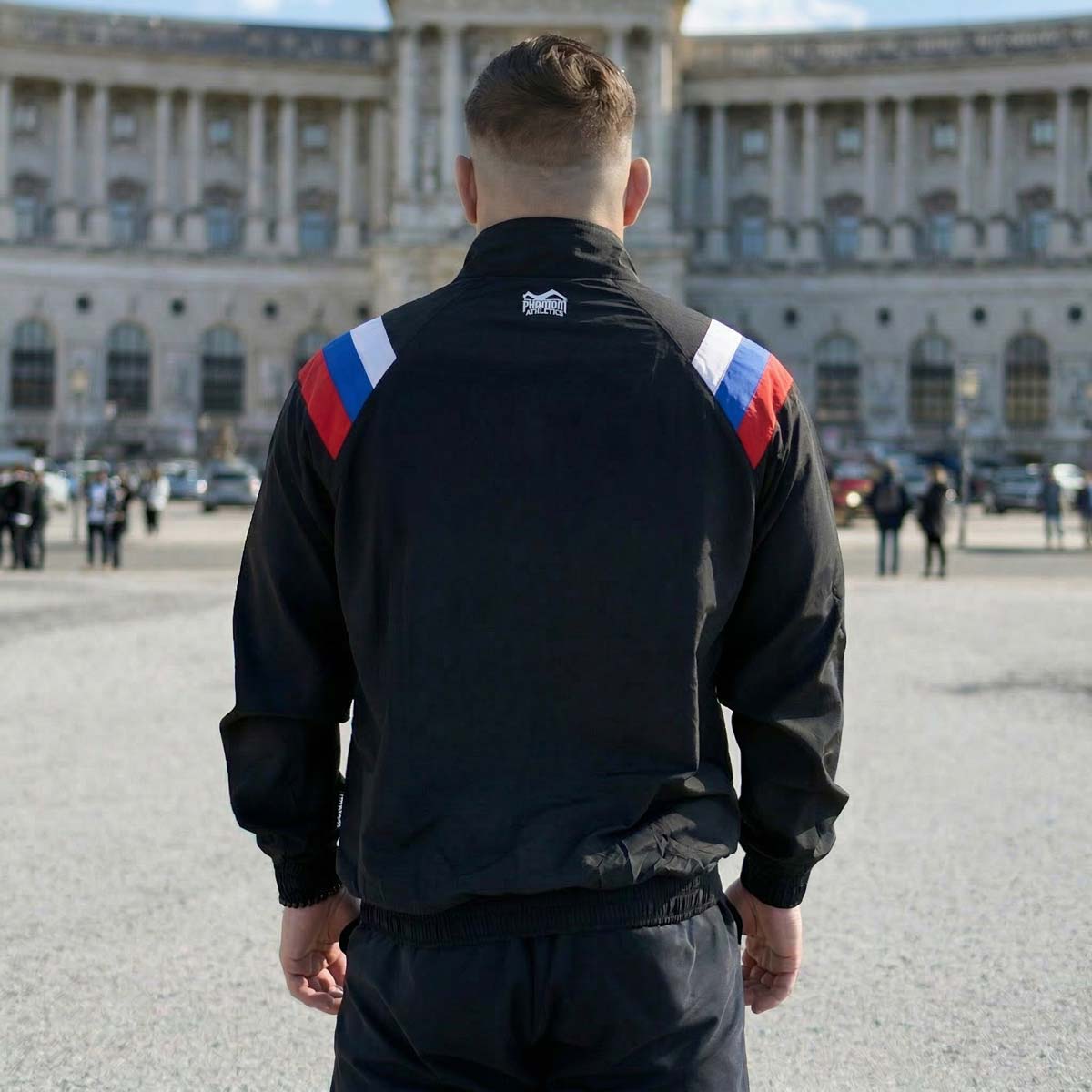 Phantom Athletics Trainingsjacke DMC Team Russia - Schwarz