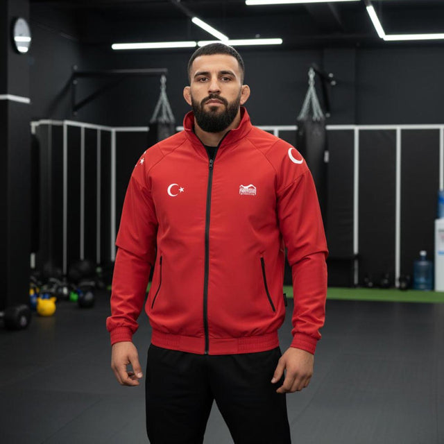 Phantom Athletics Trainingsjacke DMC Team Turkey - Rot/Weiß