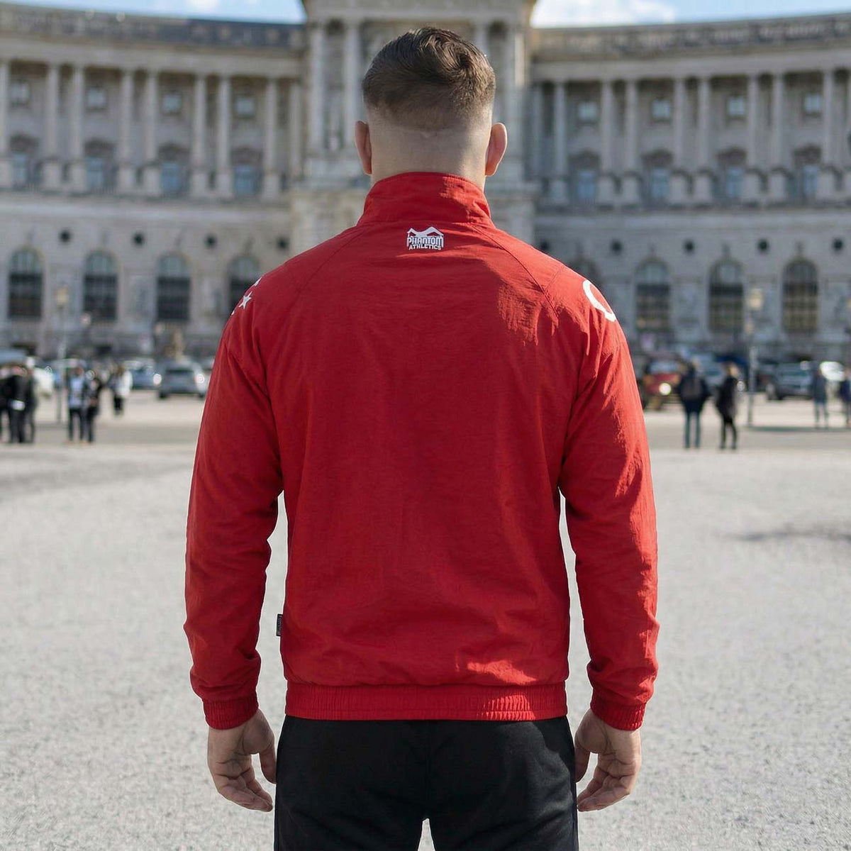 Phantom Athletics Trainingsjacke DMC Team Turkey - Rot/Weiß