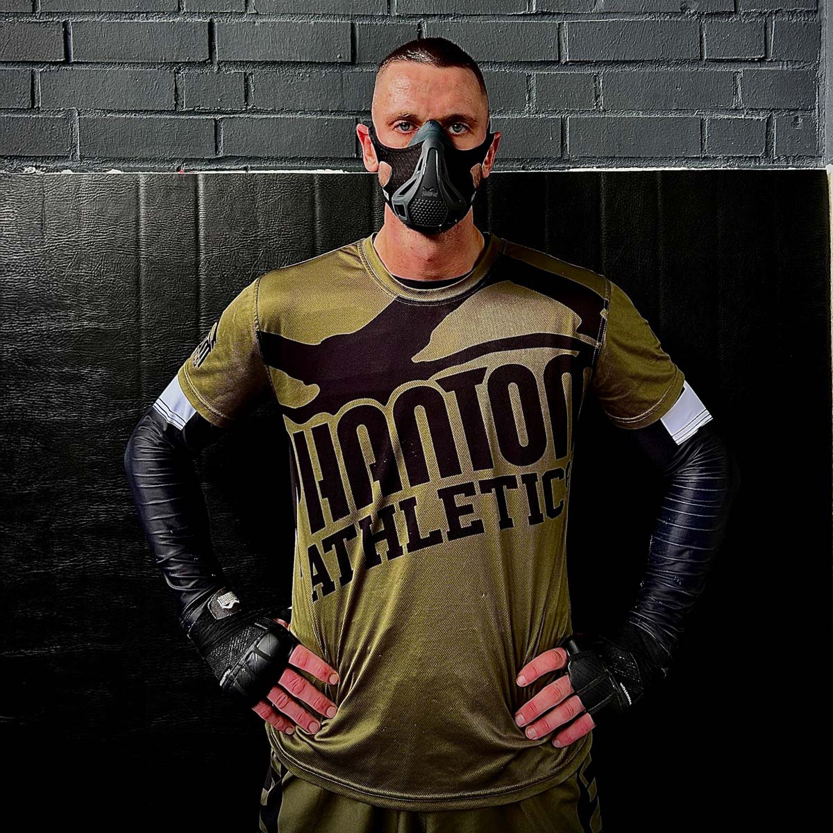 Phantom Athletics Trainingsmaske Mystery Mask - Schwarz